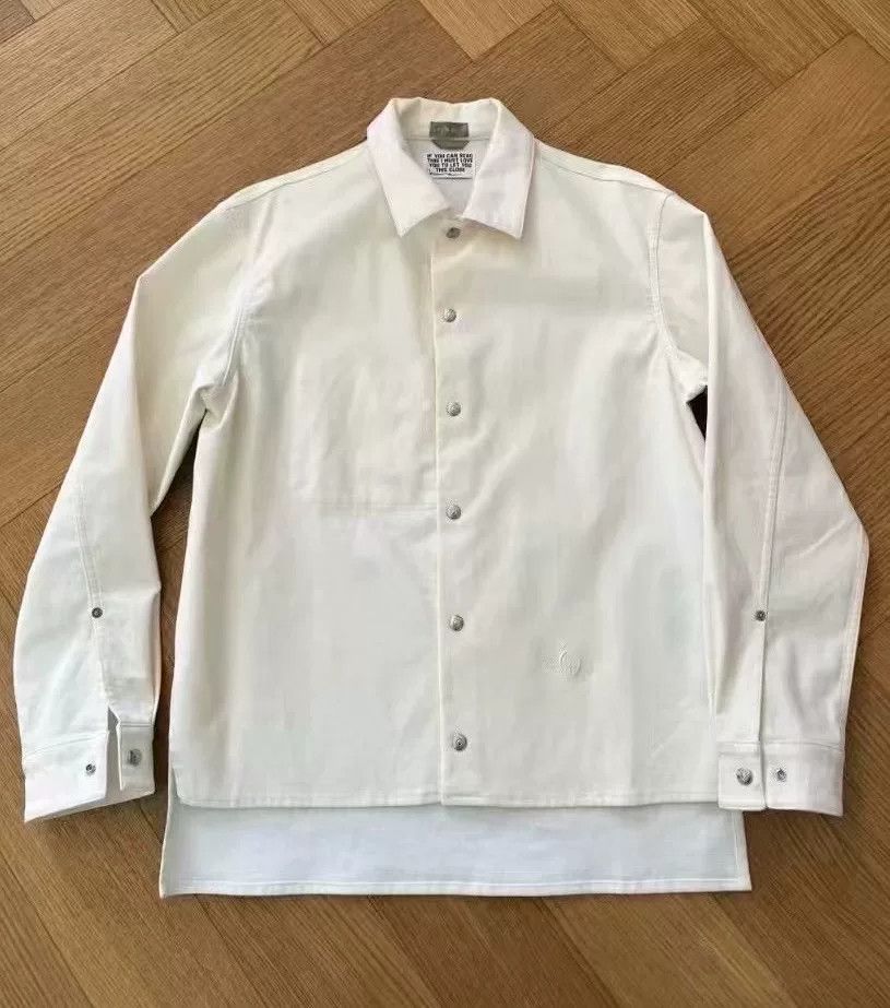 Dior Dior Travis Scott Embroidered Velvet Shirt Jacket Size US S / EU 44-46 / 1 - 2 Thumbnail