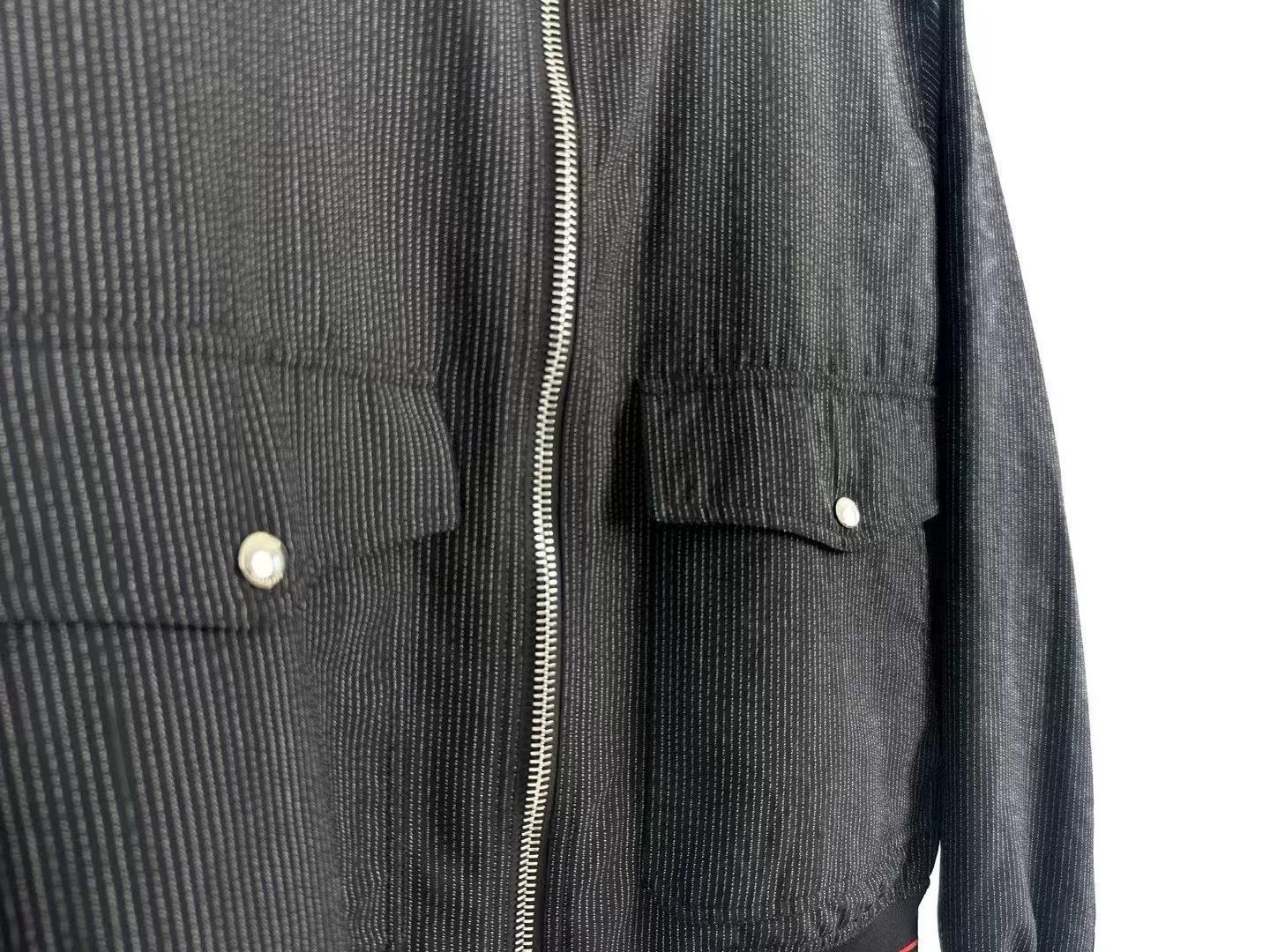 Dior Dior Homme Woven Stripe Zipper Jacket Size US S / EU 44-46 / 1 - 3 Thumbnail