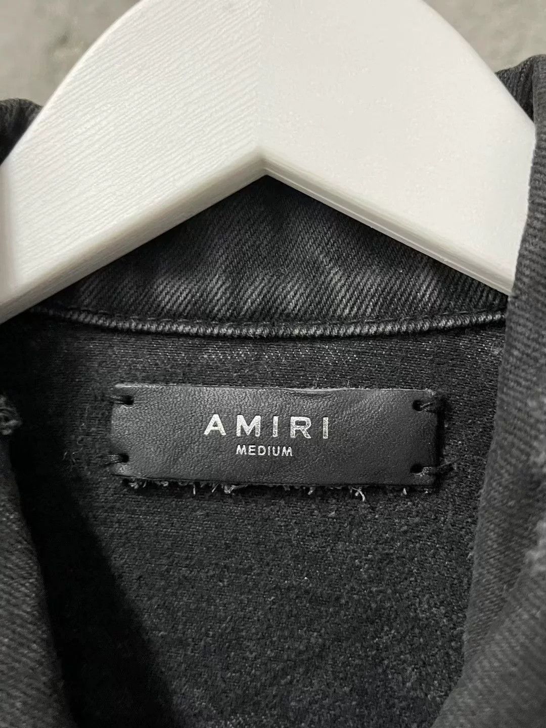 Amiri Amiri MX2 Washed Black Multi-Zip Denim Jacket Size US M / EU 48-50 / 2 - 5 Thumbnail