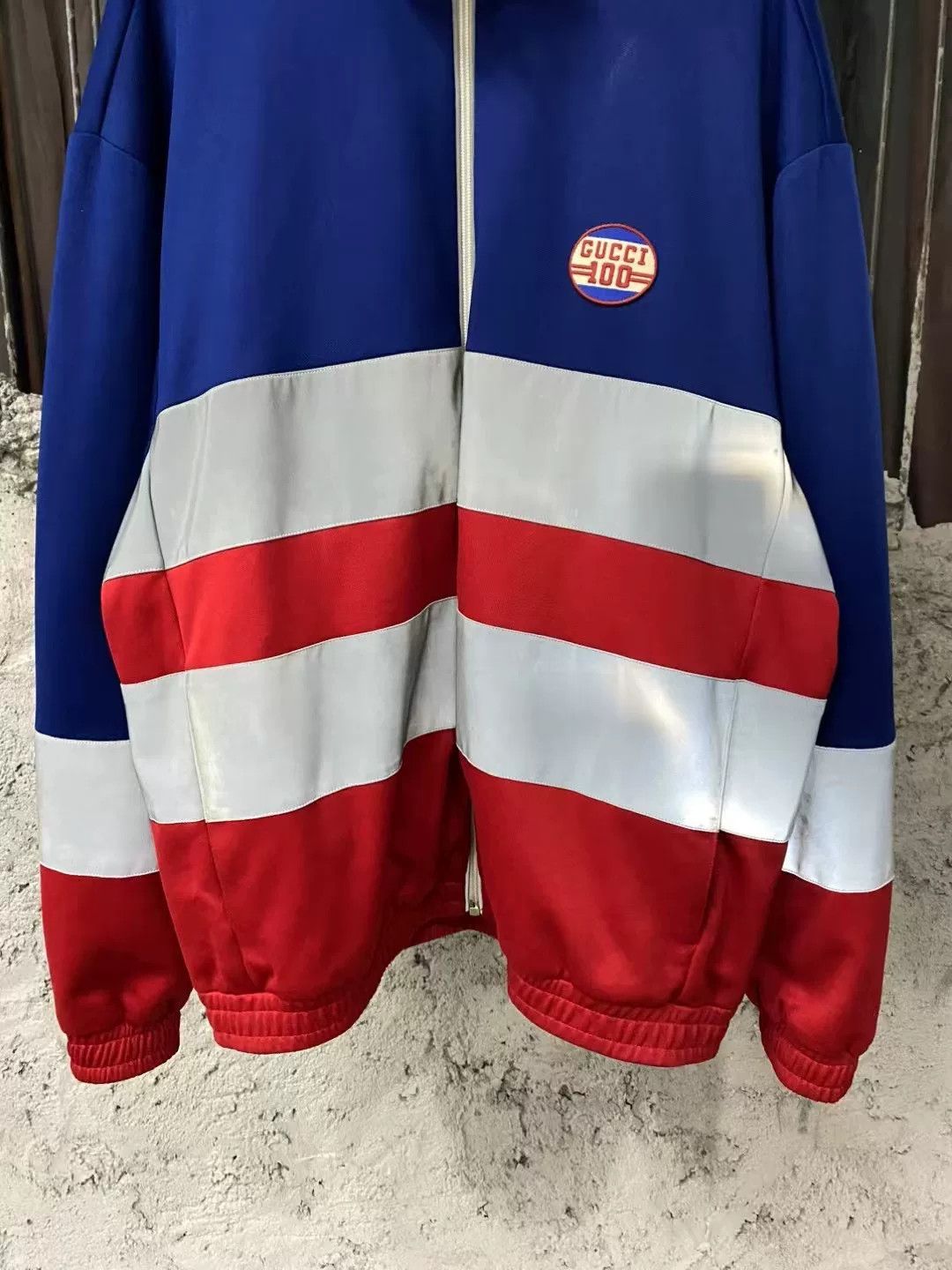Gucci Gucci 100th Anniversary Limited Colorblock Jacket Size US L / EU 52-54 / 3 - 4 Thumbnail