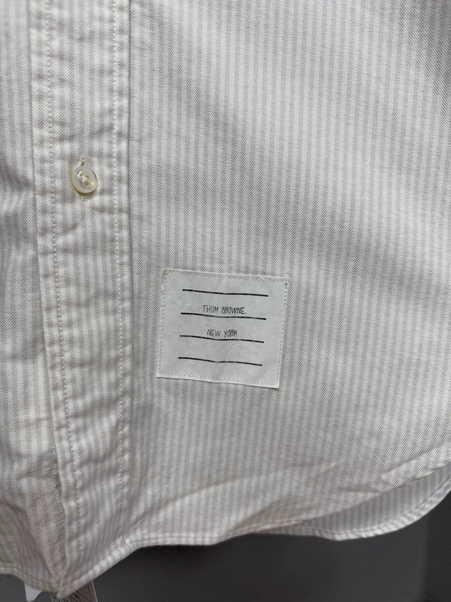 Thom Browne Thom Browne TB Striped Black Red Shirt Size US XS / EU 42 / 0 - 3 Thumbnail