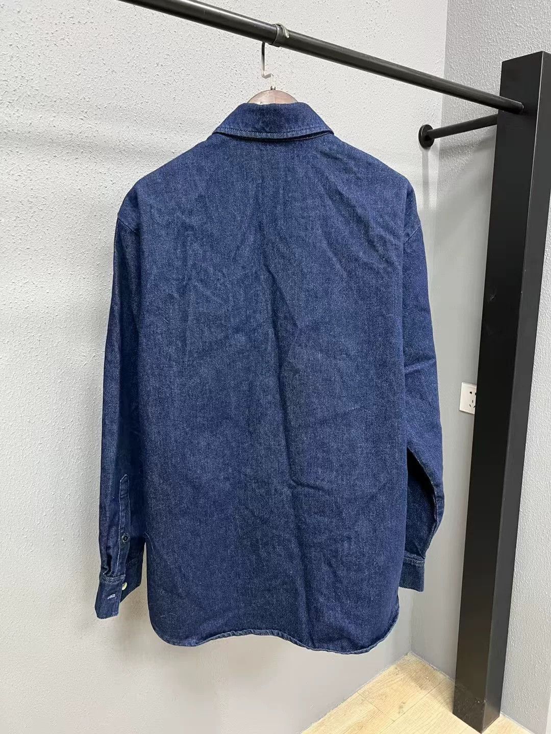 Raf Simons Raf Simons Blue Denim Shirt Jacket Size US XL / EU 56 / 4 - 2 Thumbnail