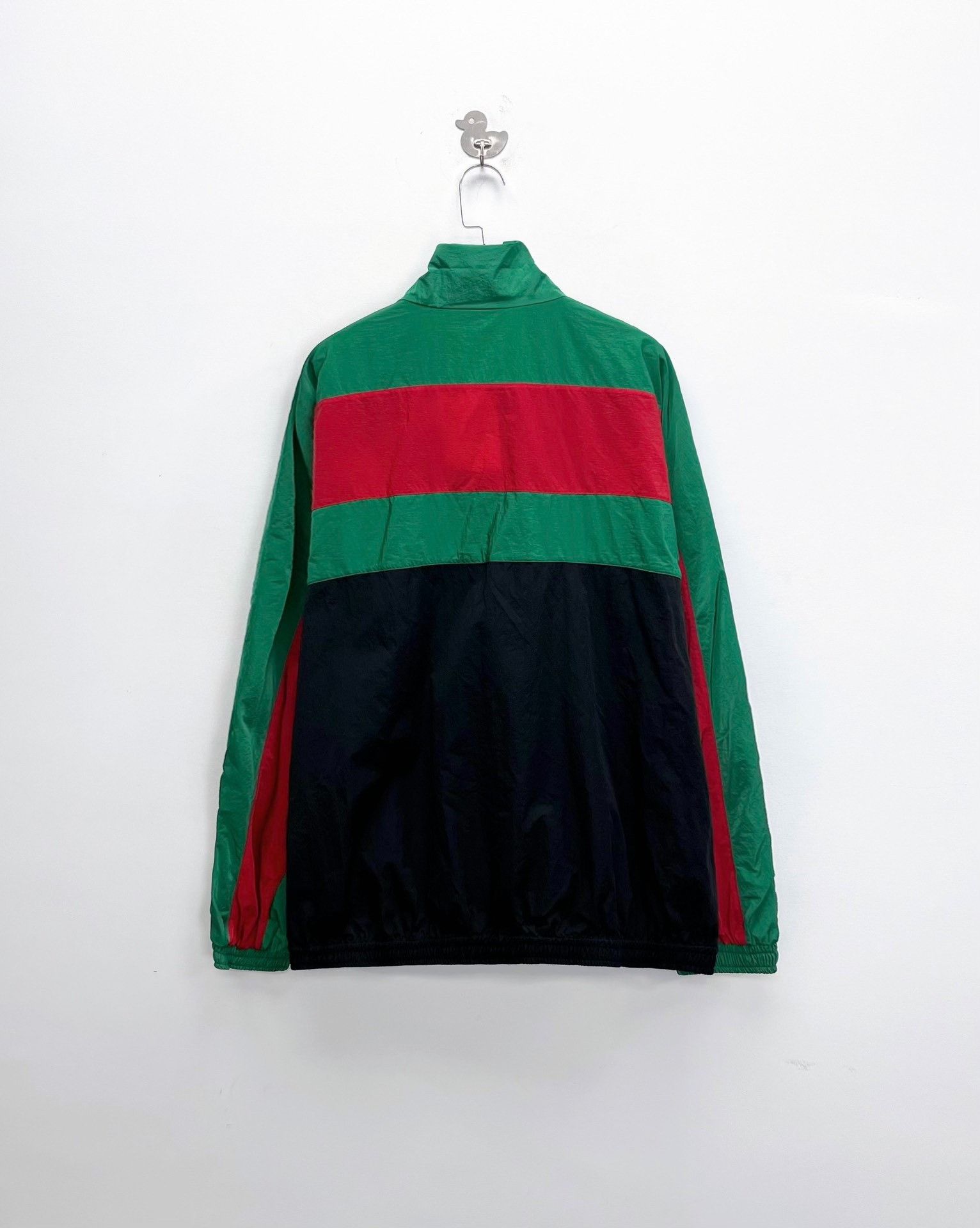 Gucci Gucci Red Green Patchwork Embroidered Double G Jacket Size US XL / EU 56 / 4 - 2 Thumbnail