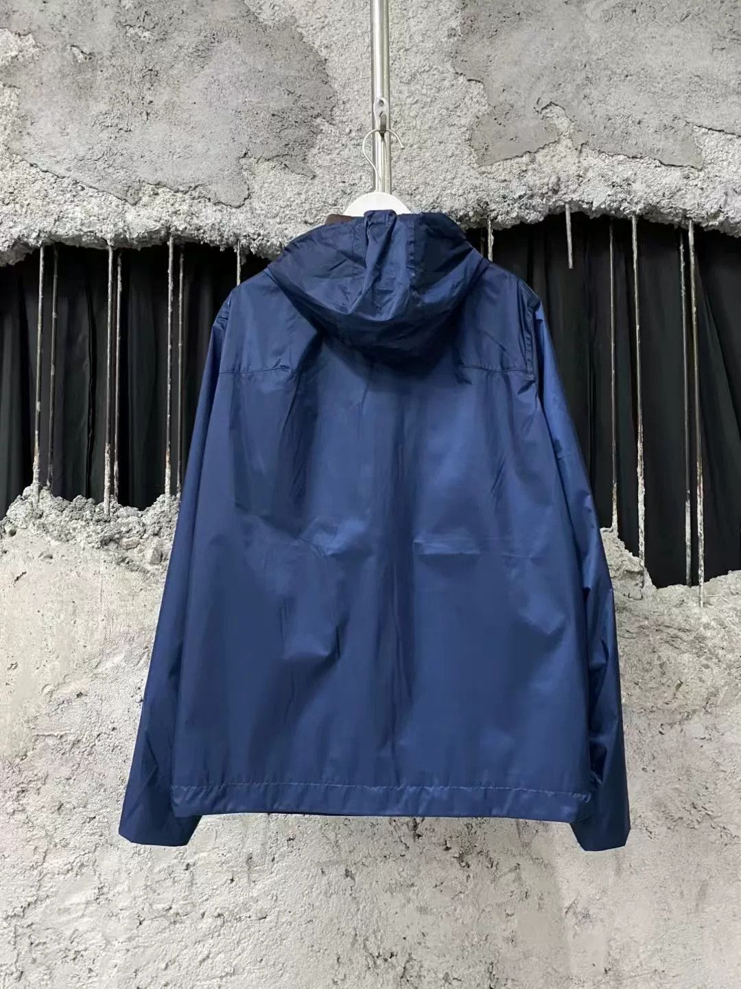 Dior Dior Navy Nylon Zip Hooded Jacket Size US S / EU 44-46 / 1 - 2 Thumbnail