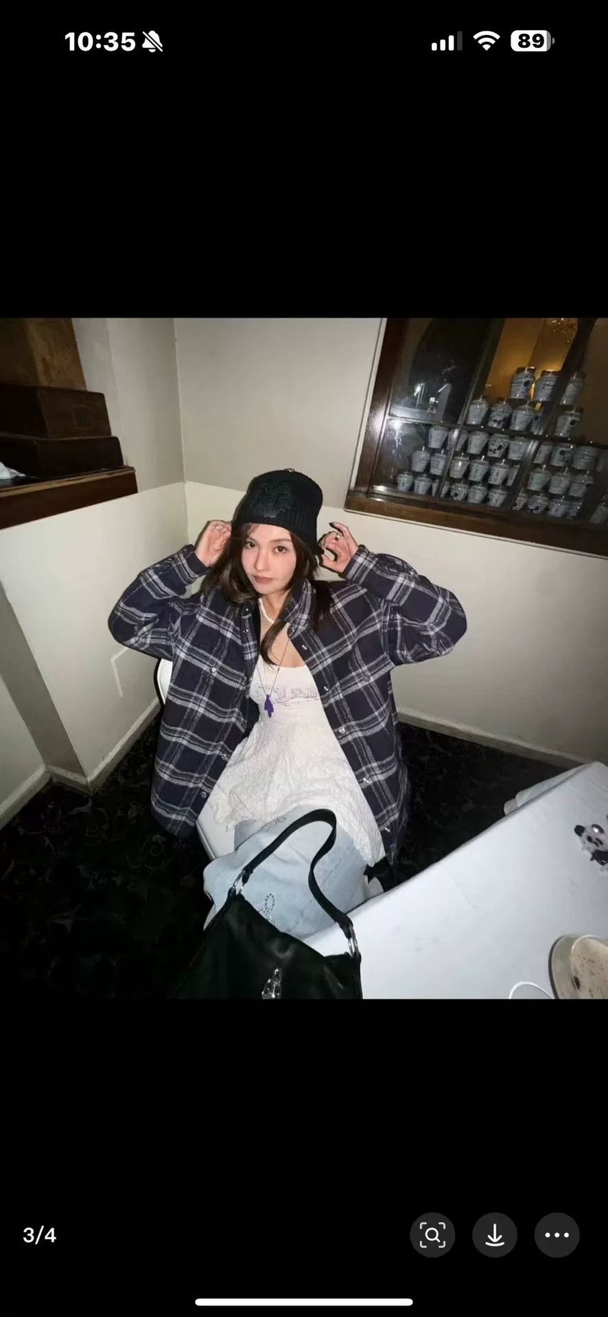 Chrome Hearts Chrome Hearts Dark Blue Plaid Cotton Jacket Size US S / EU 44-46 / 1 - 8 Thumbnail
