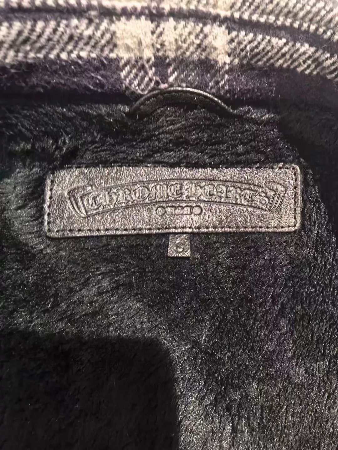 Chrome Hearts Chrome Hearts Dark Blue Plaid Cotton Jacket Size US S / EU 44-46 / 1 - 3 Thumbnail