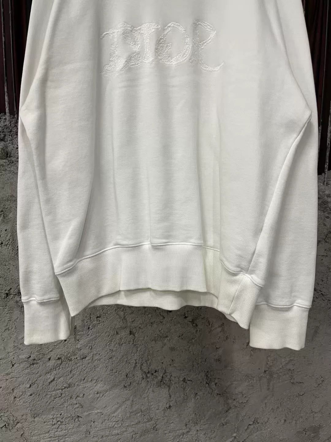 Dior Dior Peter Doig Embroidered Paint Letter Sweatshirt Size US L / EU 52-54 / 3 - 4 Thumbnail