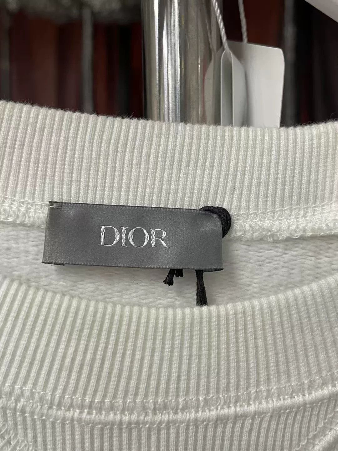 Dior Dior Peter Doig Embroidered Paint Letter Sweatshirt Size US L / EU 52-54 / 3 - 6 Thumbnail