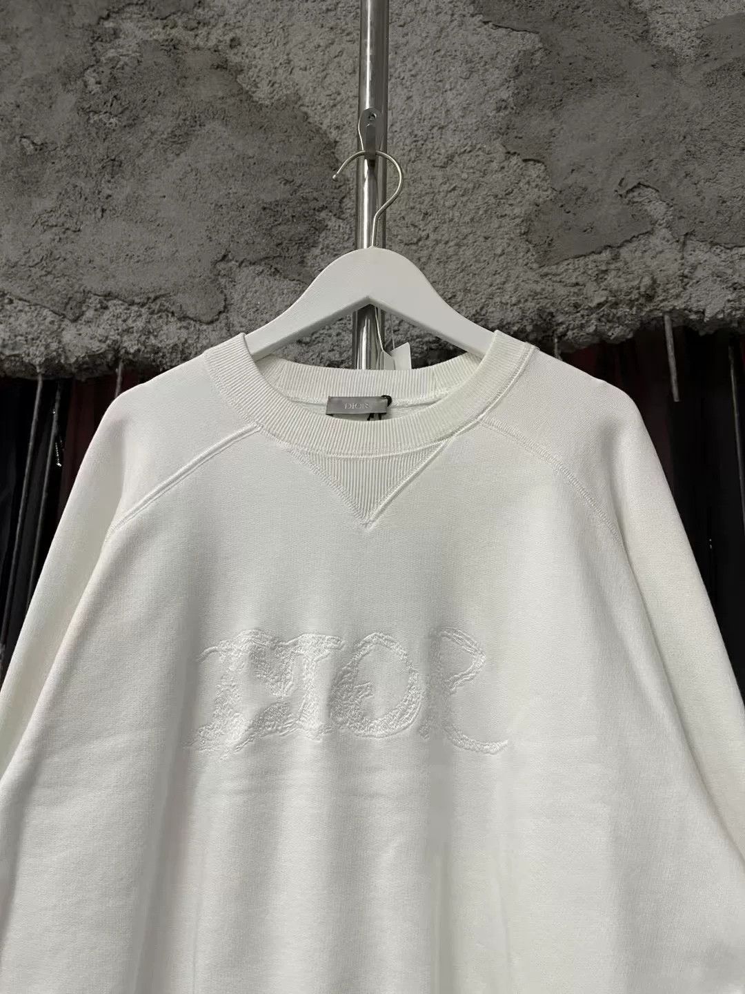 Dior Dior Peter Doig Embroidered Paint Letter Sweatshirt Size US L / EU 52-54 / 3 - 3 Thumbnail