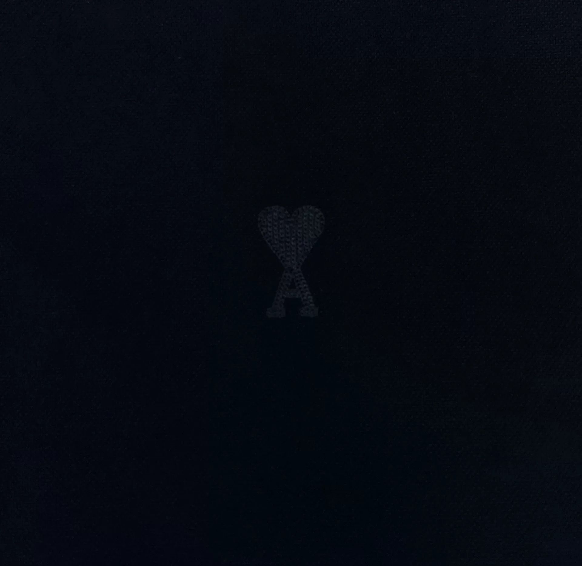 AMI Ami New Navy Embroidered Heart Logo Shirt Jacket Size US XS / EU 42 / 0 - 4 Thumbnail