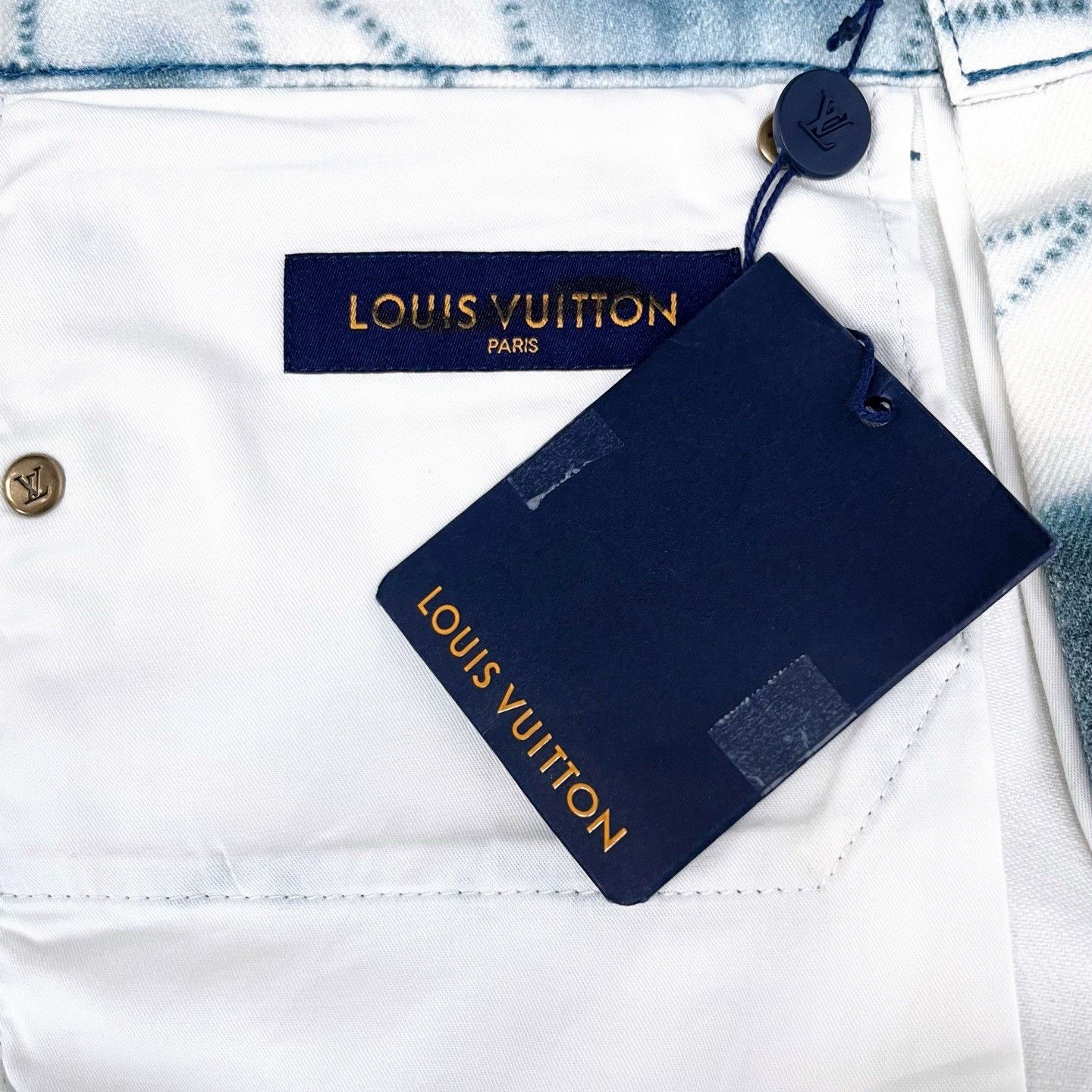 Louis Vuitton Louis Vuitton Ink Print Jeans Size US 30 / EU 46 - 3 Thumbnail