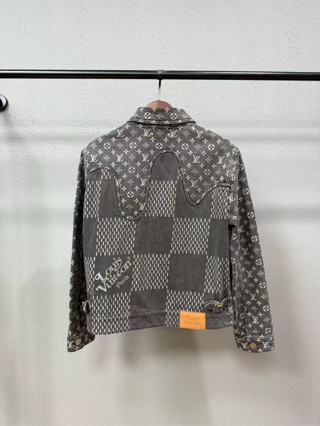 Nigo Louis Vuitton Nigo Gray Denim Jacket Size US S / EU 44-46 / 1 - 2 Thumbnail