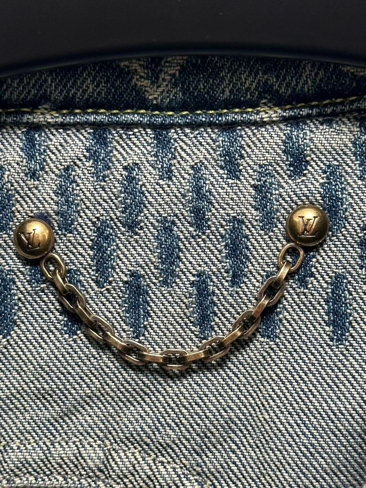 Louis Vuitton Louis Vuitton Nigo Blue Monogram Denim Jacket Size US M / EU 48-50 / 2 - 4 Thumbnail
