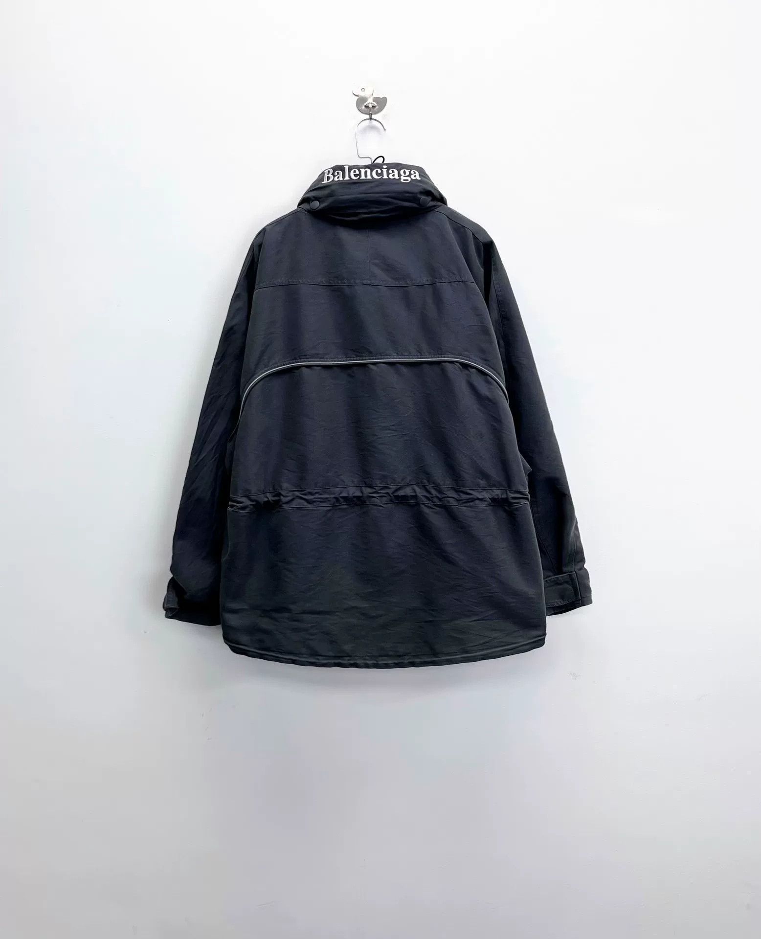 Balenciaga Balenciaga Coke Embroidered Parka Coat Size US S / EU 44-46 / 1 - 2 Thumbnail