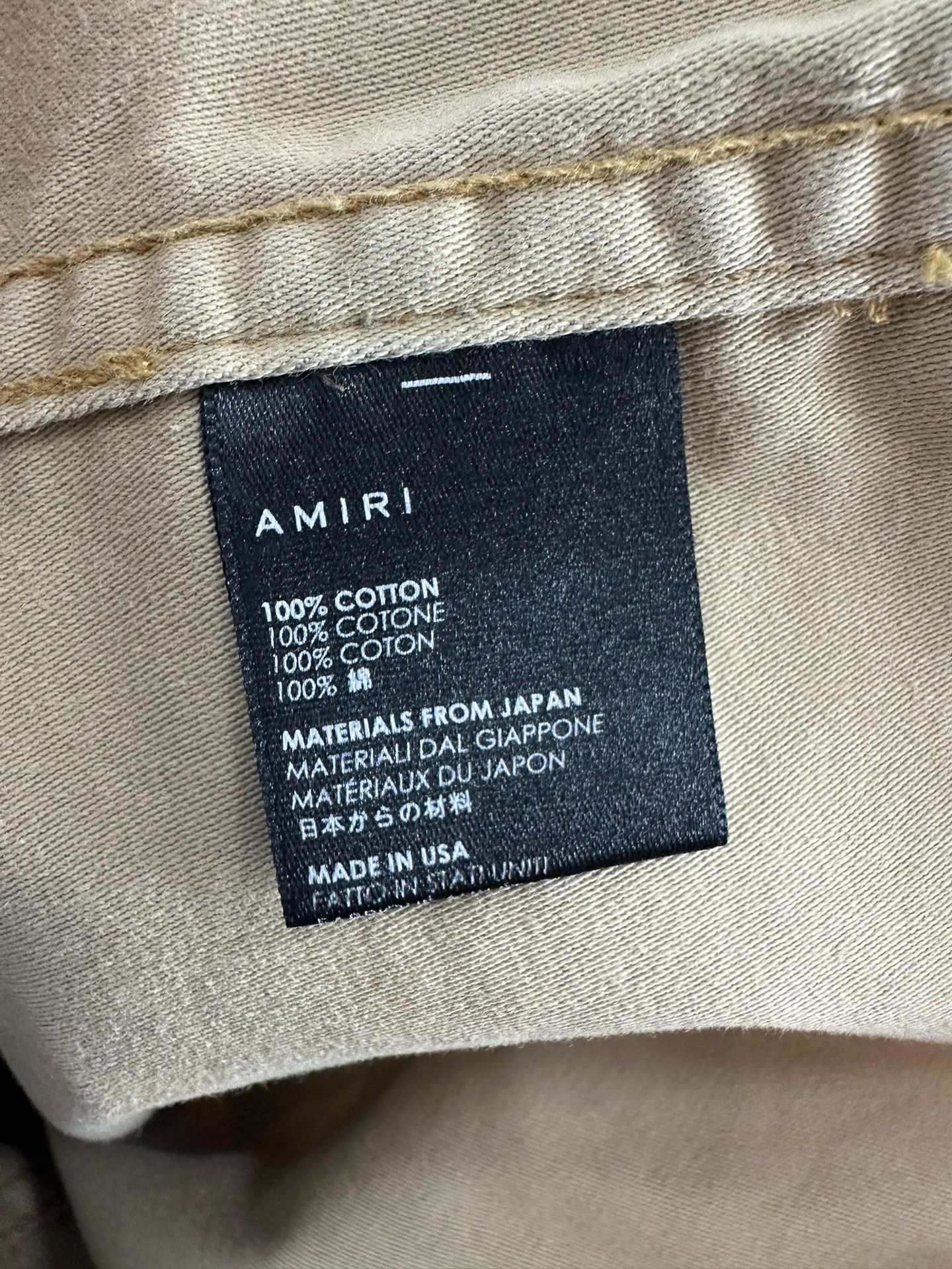 Amiri Amiri Camo Distressed Denim Jacket Size US M / EU 48-50 / 2 - 5 Thumbnail