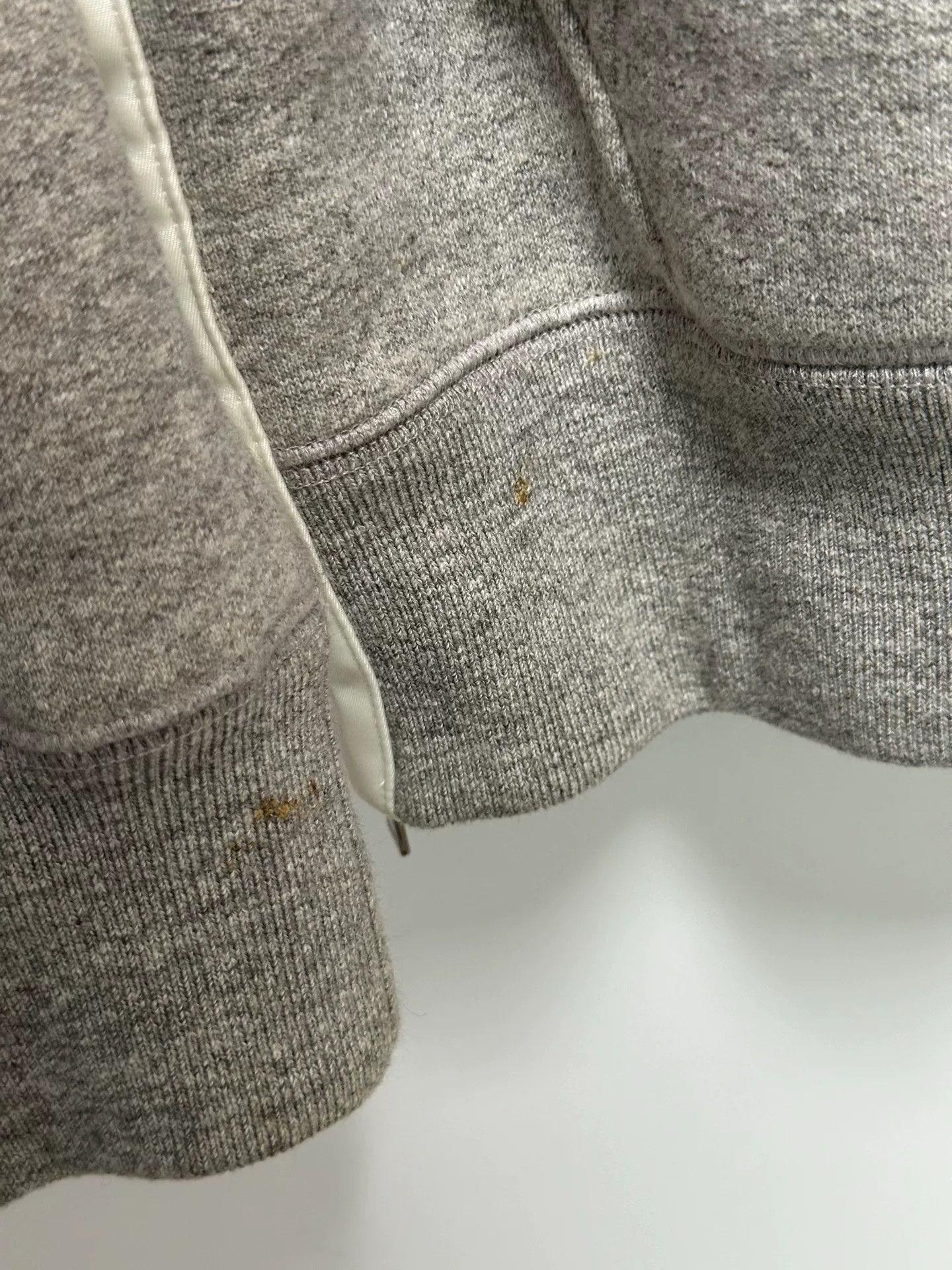 Sacai Dior Sacai Grey Logo Patch Sweatshirt Size US M / EU 48-50 / 2 - 8 Thumbnail