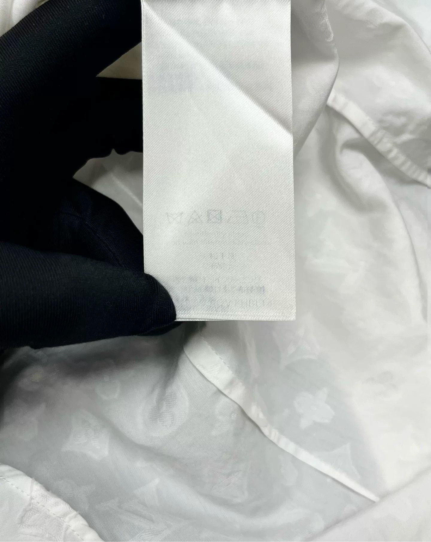 Louis Vuitton Louis Vuitton New White Monogram Shirt Size S / US 4 / IT 40 - 4 Thumbnail