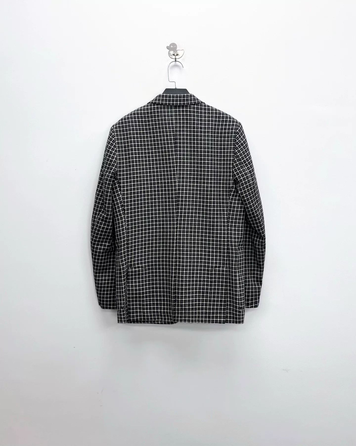 AMI Ami Houndstooth Single-Breasted Blazer Size US M / EU 48-50 / 2 - 2 Thumbnail