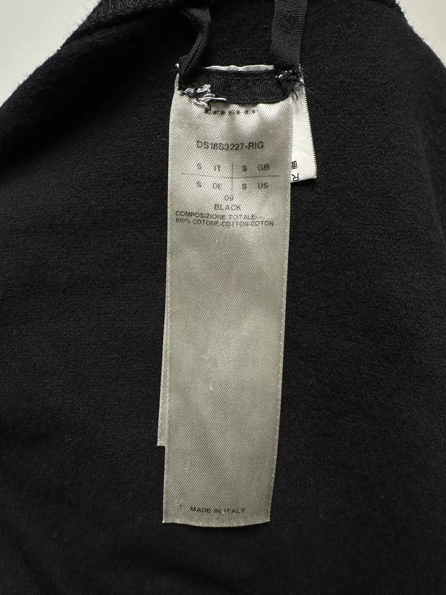 Rick Owens Rick Owens RO Asymmetric Long Hoodie Size US S / EU 44-46 / 1 - 4 Thumbnail