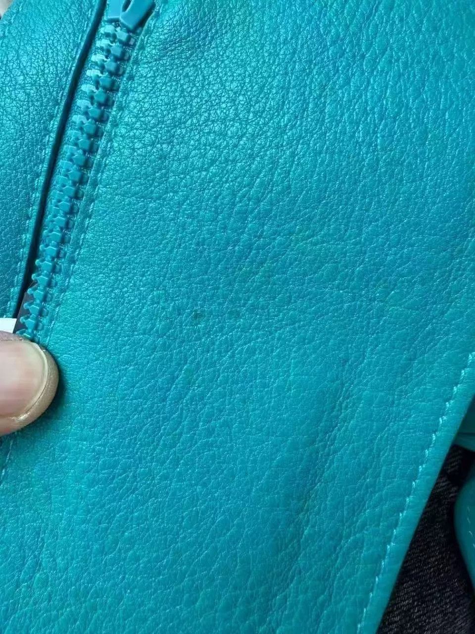 Louis Vuitton Louis Vuitton Turquoise Leather Tactical Vest Size US L / EU 52-54 / 3 - 4 Thumbnail