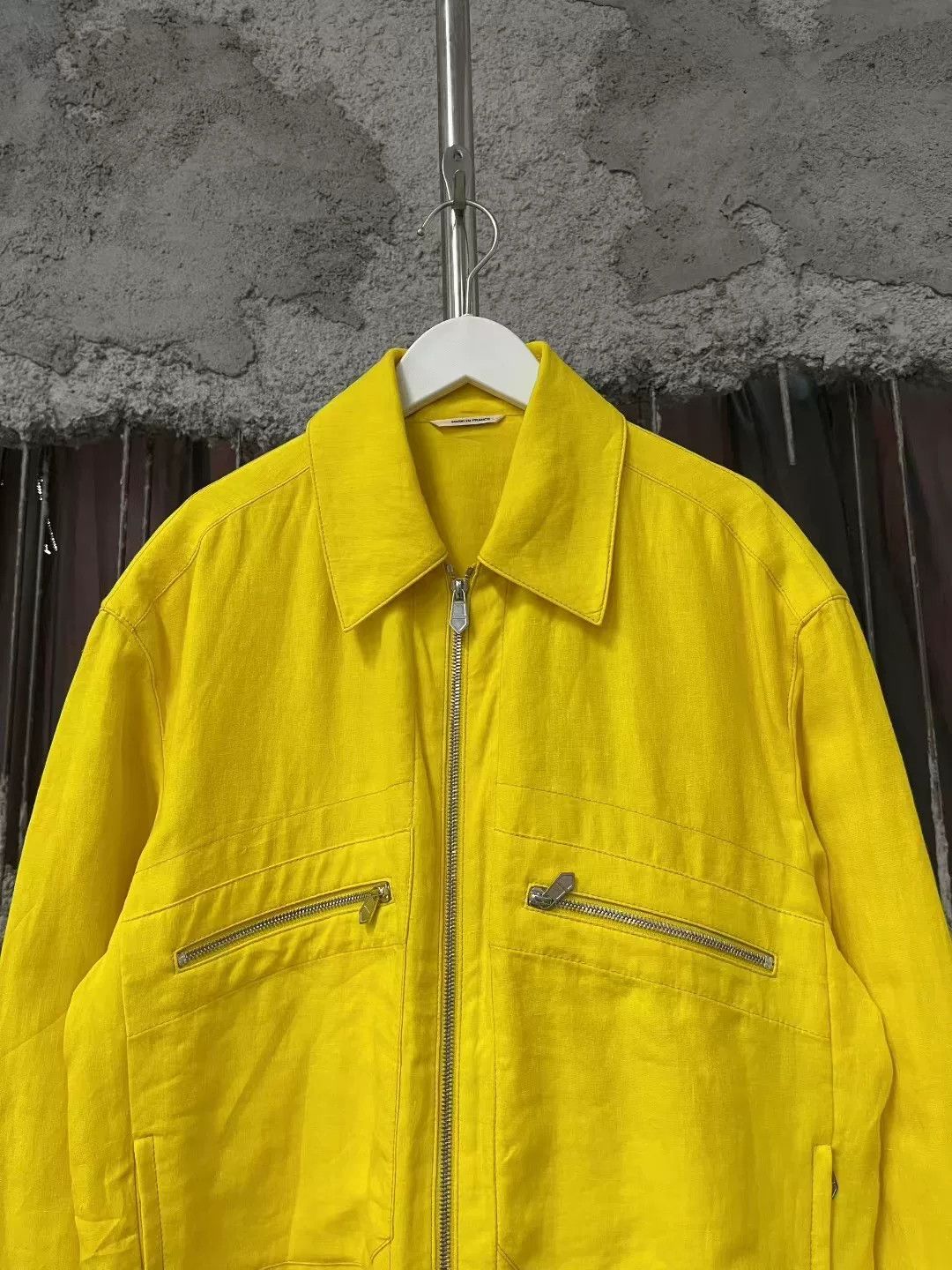 Hermes Hermes Lemon Yellow Denim Jacket Size US M / EU 48-50 / 2 - 3 Thumbnail