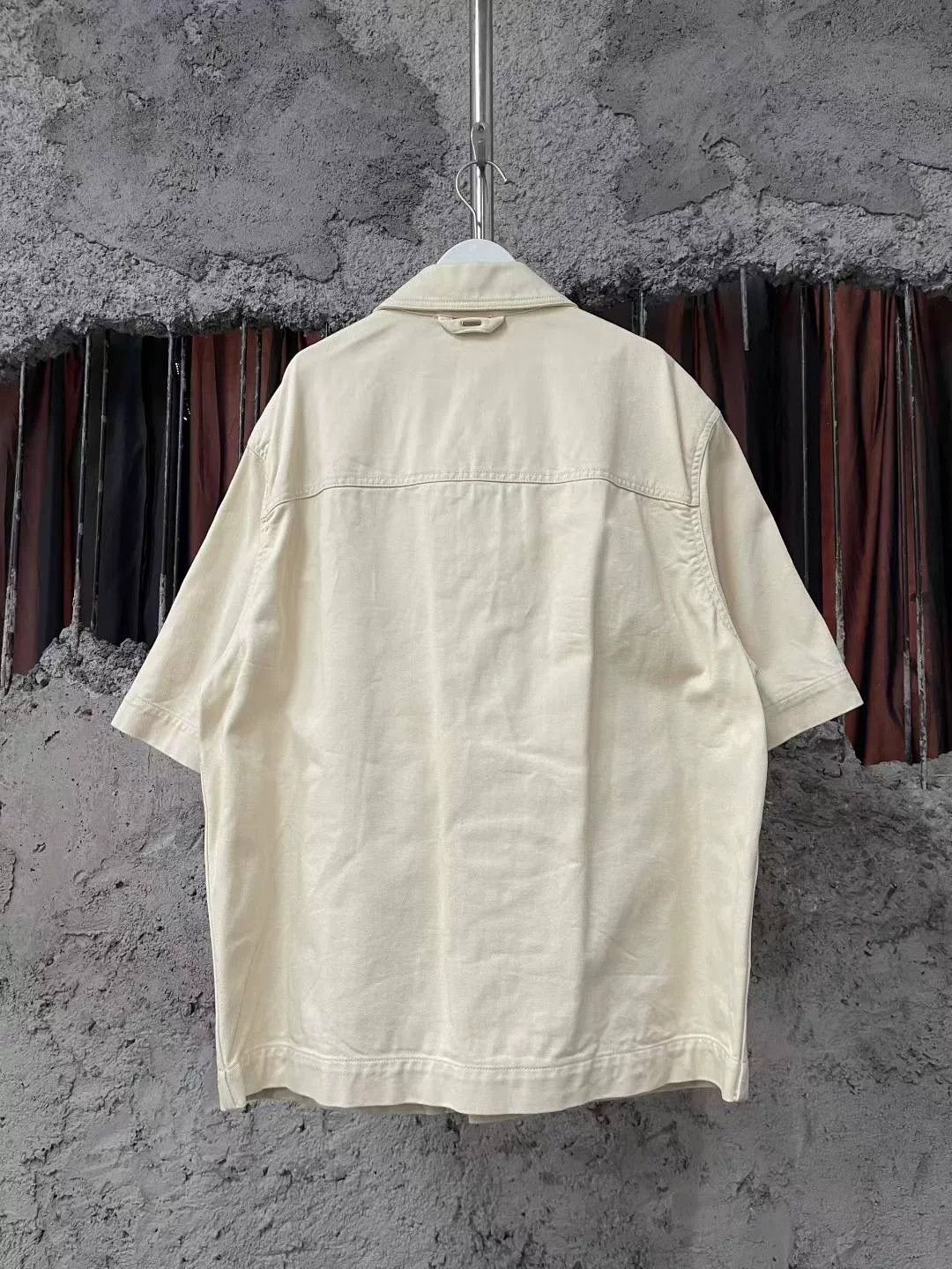 Louis Vuitton Louis Vuitton White Monogram Denim Shirt Size US L / EU 52-54 / 3 - 2 Thumbnail
