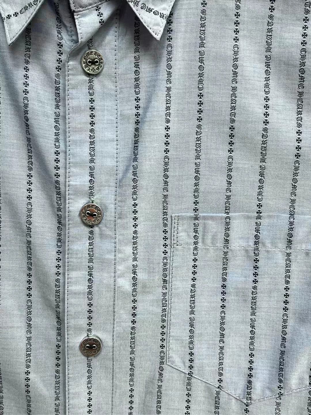 Chrome Hearts Chrome Hearts New Silver Buckle All-Over Print Shirt Size US M / EU 48-50 / 2 - 3 Thumbnail