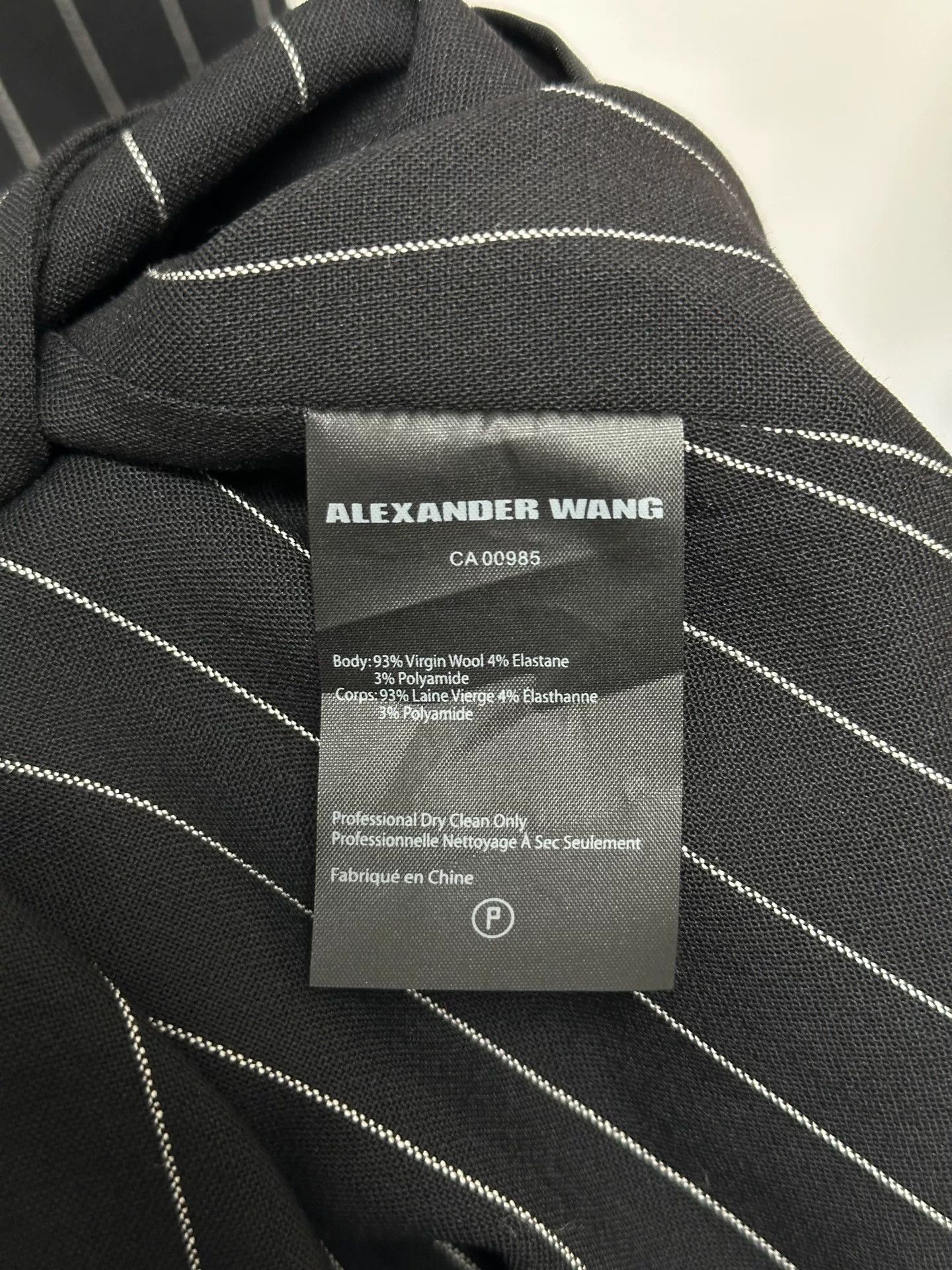Alexander Wang Alexander Wang Striped Long Vest Size S / US 4 / IT 40 - 5 Thumbnail