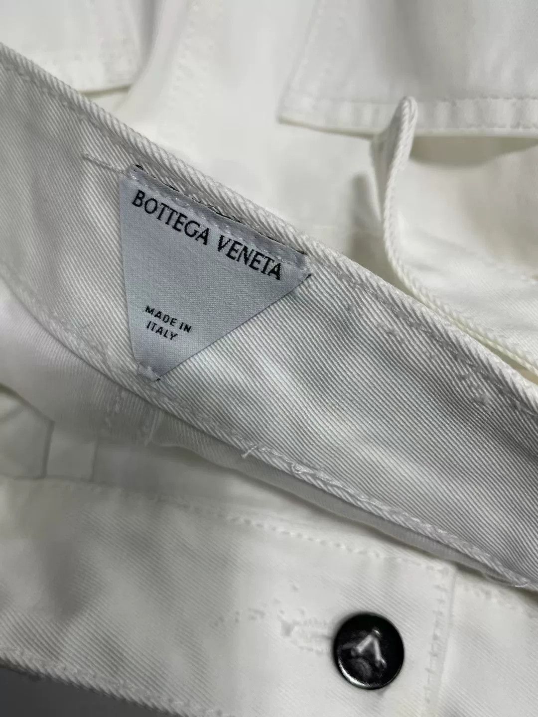 Bottega Veneta Bottega Veneta Beige Double-Belt Jeans Size US 34 / EU 50 - 5 Thumbnail