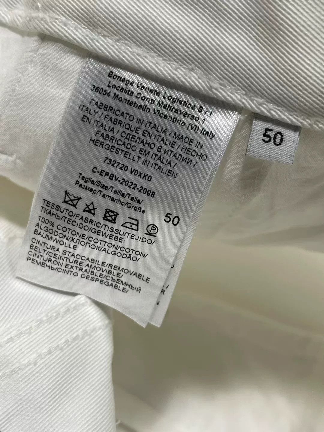 Bottega Veneta Bottega Veneta Beige Double-Belt Jeans Size US 34 / EU 50 - 6 Thumbnail