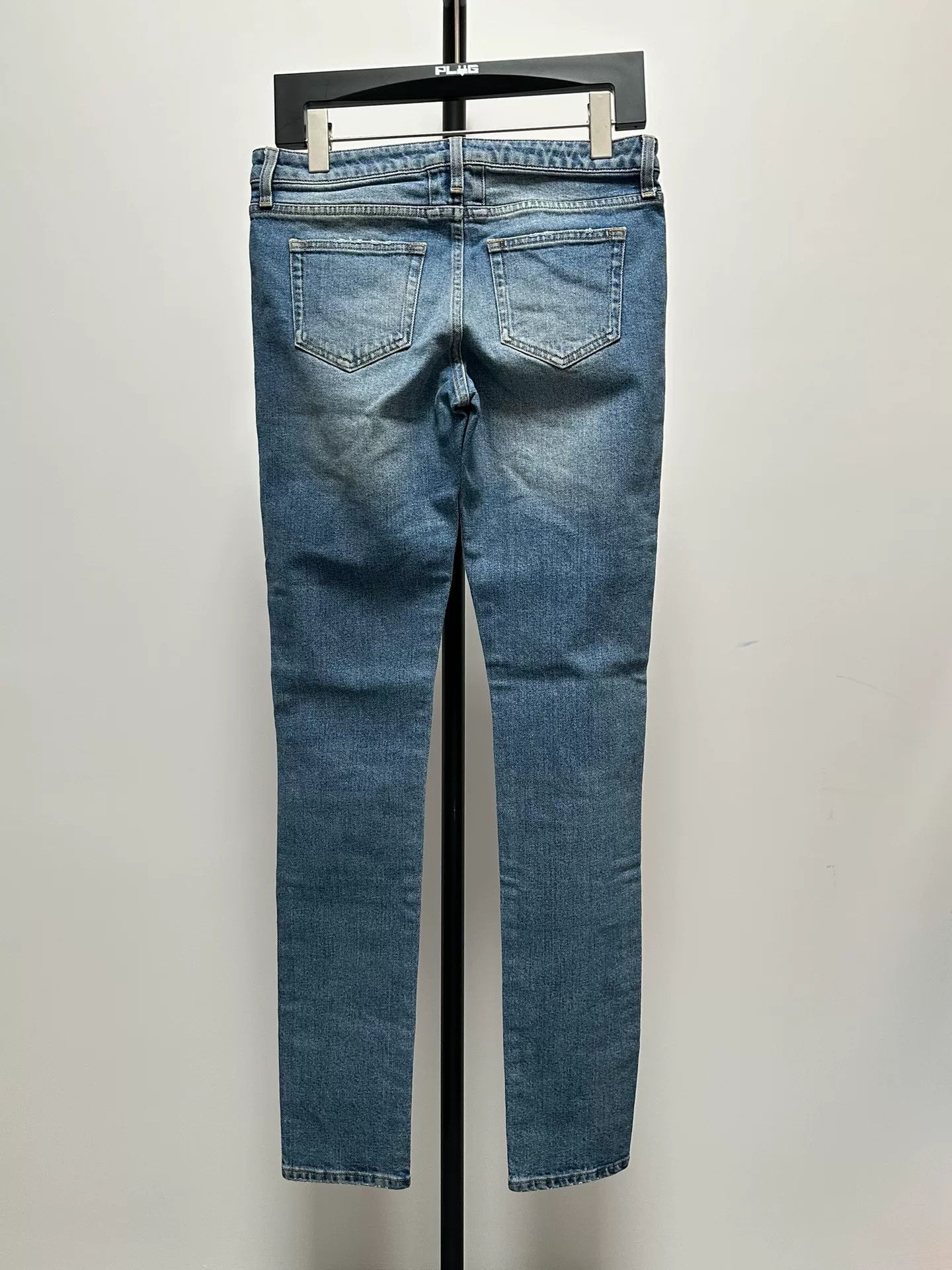Saint Laurent Paris Saint Laurent D01 Double Knee Slashed Jeans Size US 30 / EU 46 - 3 Thumbnail