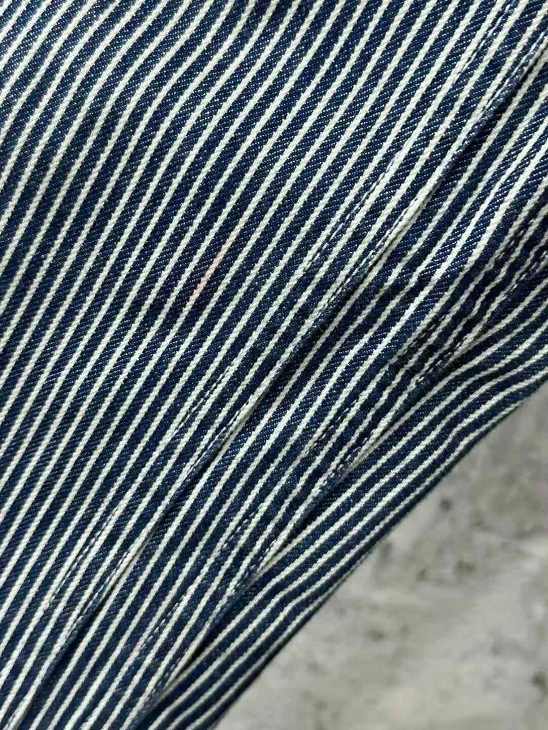 Dior Dior Embroidered Heart Blue White Striped Cargo Pants Size US 30 / EU 46 - 6 Thumbnail
