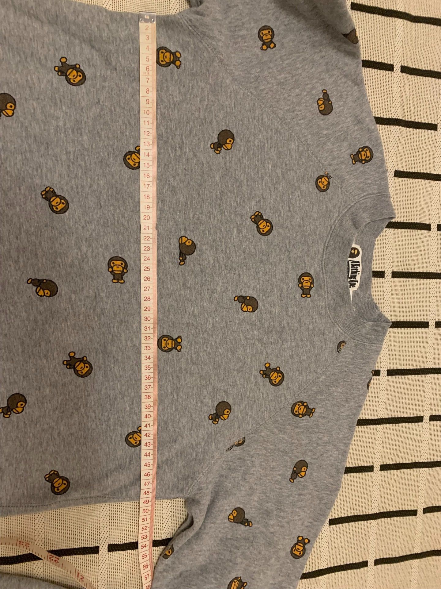 Bape Bape Gray Hoodie M Men Size US M / EU 48-50 / 2 - 9 Thumbnail