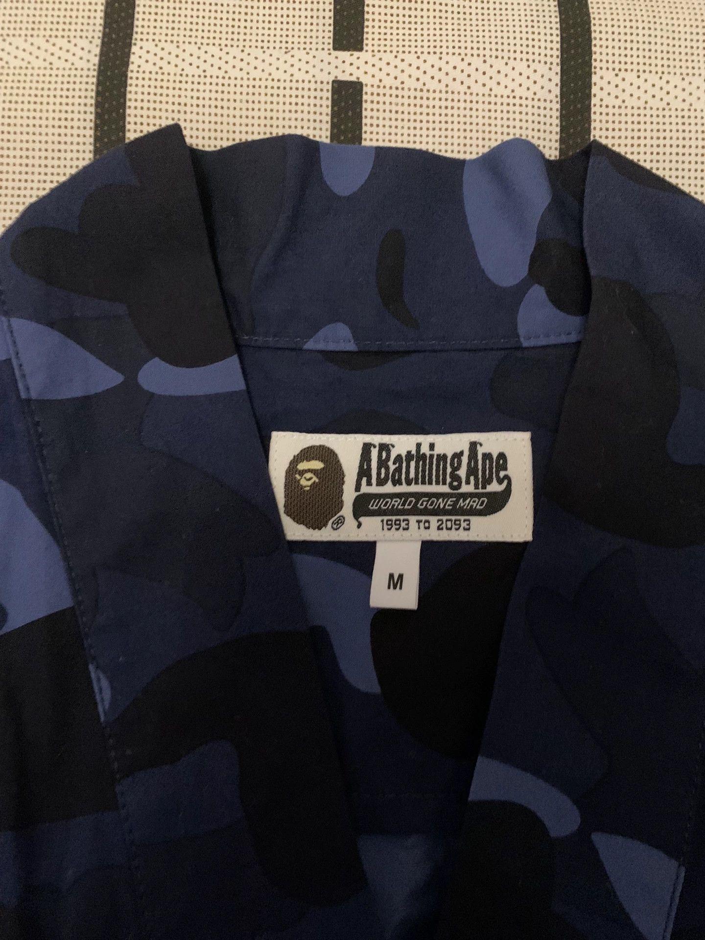 Bape Bape Camo Rare Blue Light Jacket M Men Size US M / EU 48-50 / 2 - 2 Thumbnail