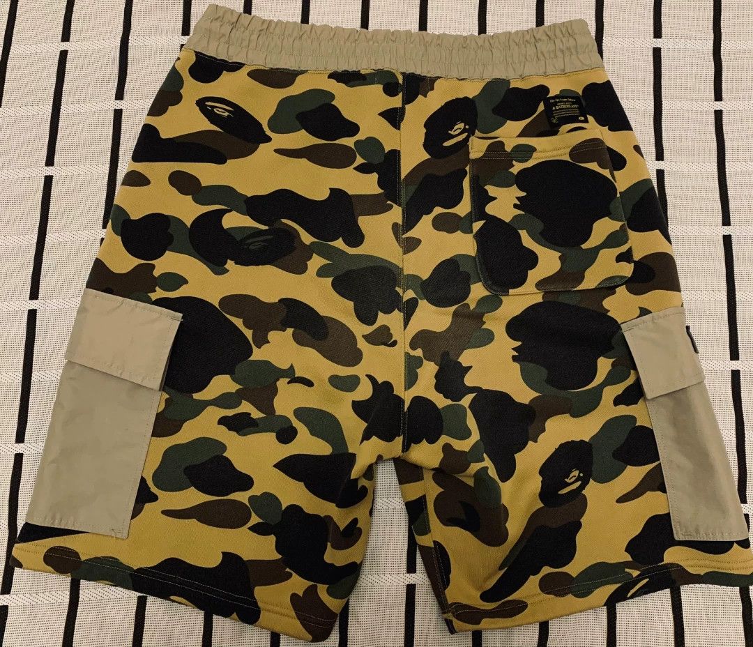 Bape Bape Camo Yellow Casual Pants L Men Size US 34 / EU 50 - 2 Thumbnail