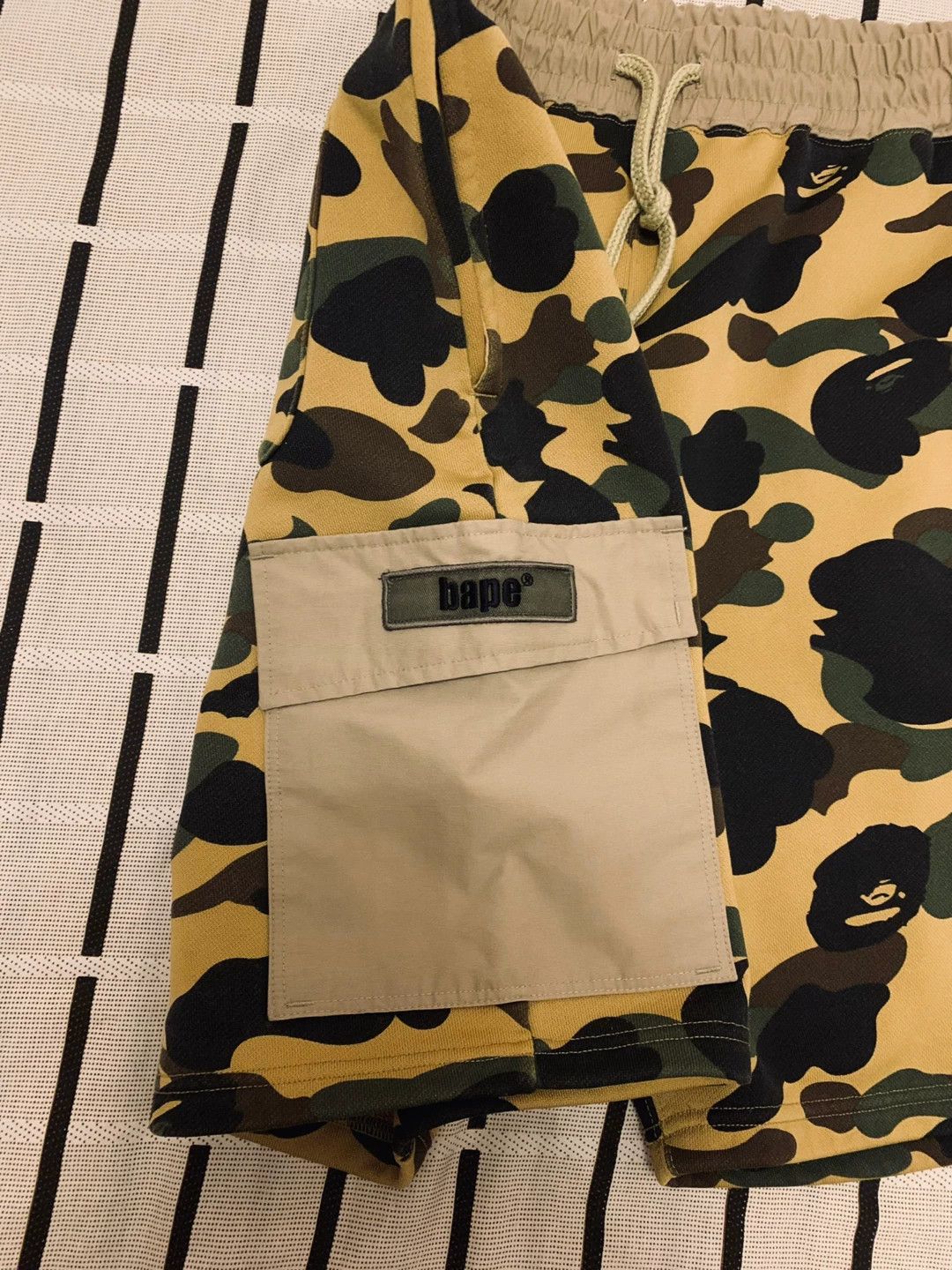 Bape Bape Camo Yellow Casual Pants L Men Size US 34 / EU 50 - 3 Thumbnail