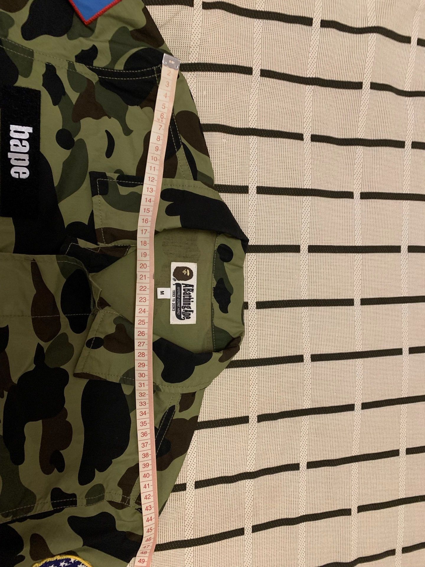 Bape Bape Camo Green Shirt M Men Size US M / EU 48-50 / 2 - 9 Thumbnail