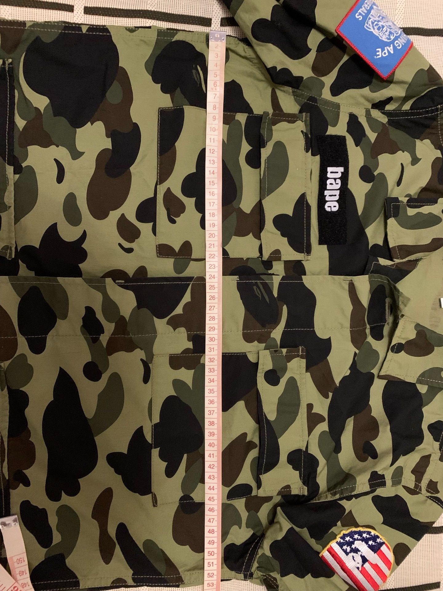 Bape Bape Camo Green Shirt M Men Size US M / EU 48-50 / 2 - 8 Thumbnail