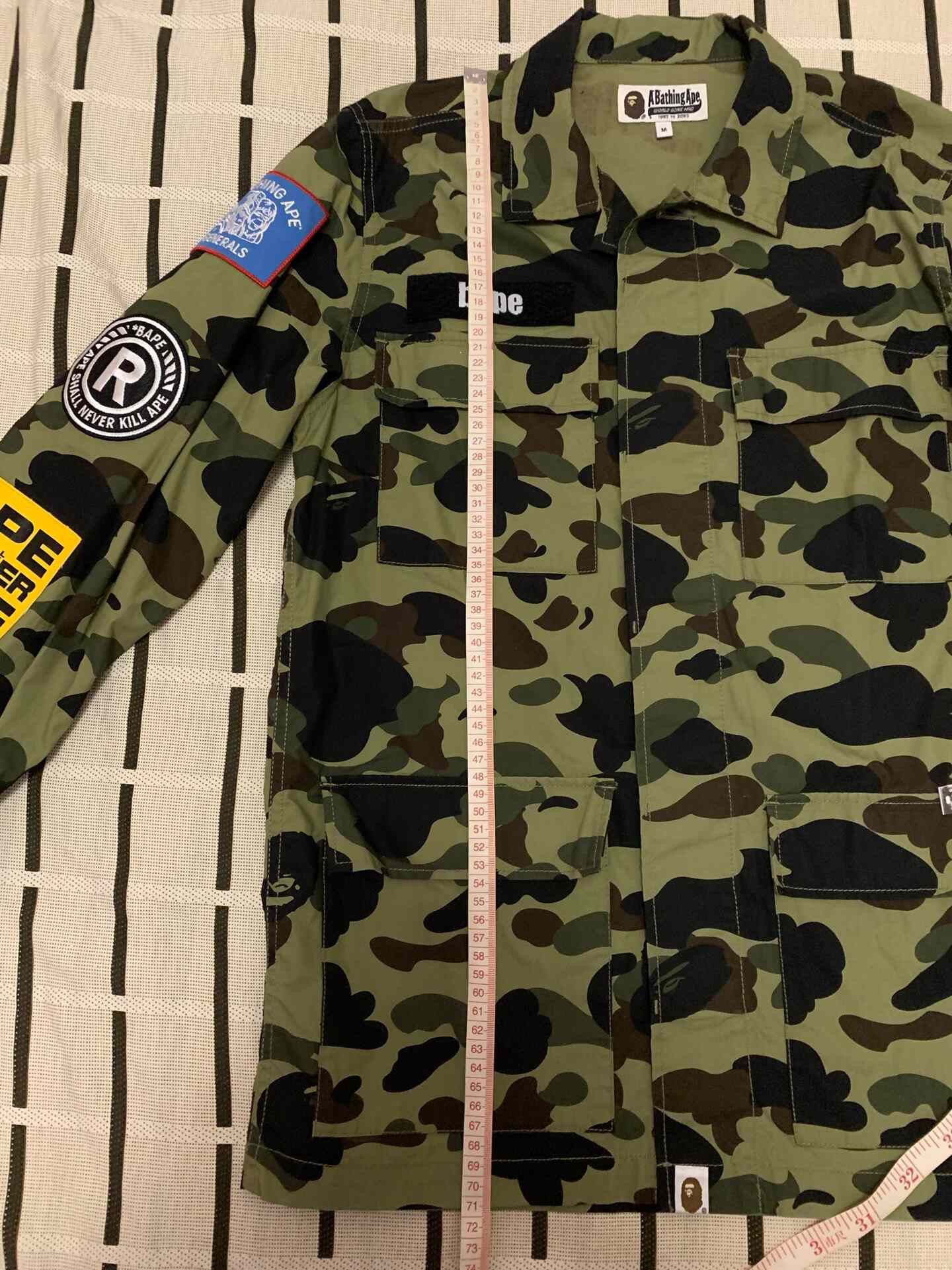 Bape Bape Camo Green Shirt M Men Size US M / EU 48-50 / 2 - 7 Thumbnail