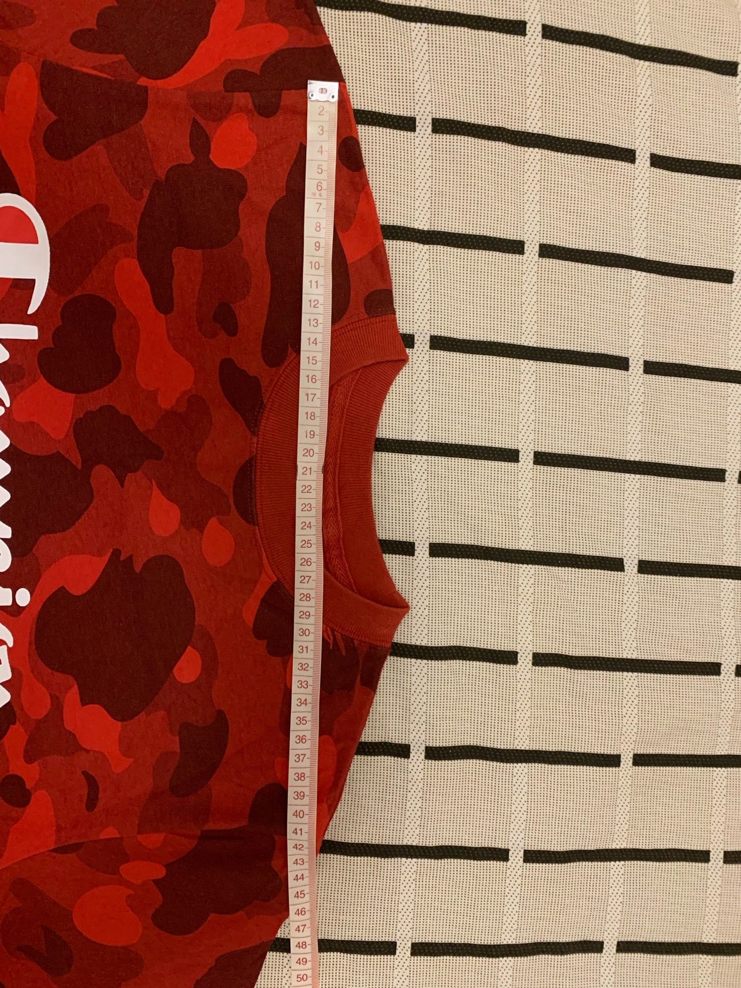 Bape Bape Red T-Shirt S Men Size US S / EU 44-46 / 1 - 9 Thumbnail