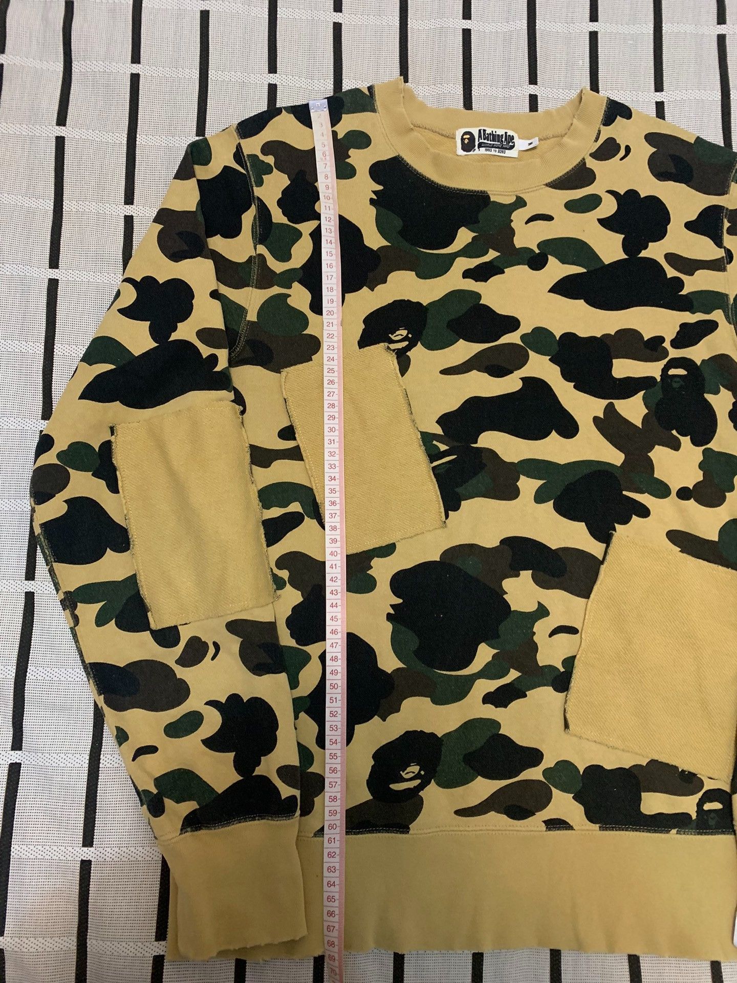 Bape Bape Camo Yellow Hoodie M Men Size US M / EU 48-50 / 2 - 5 Thumbnail