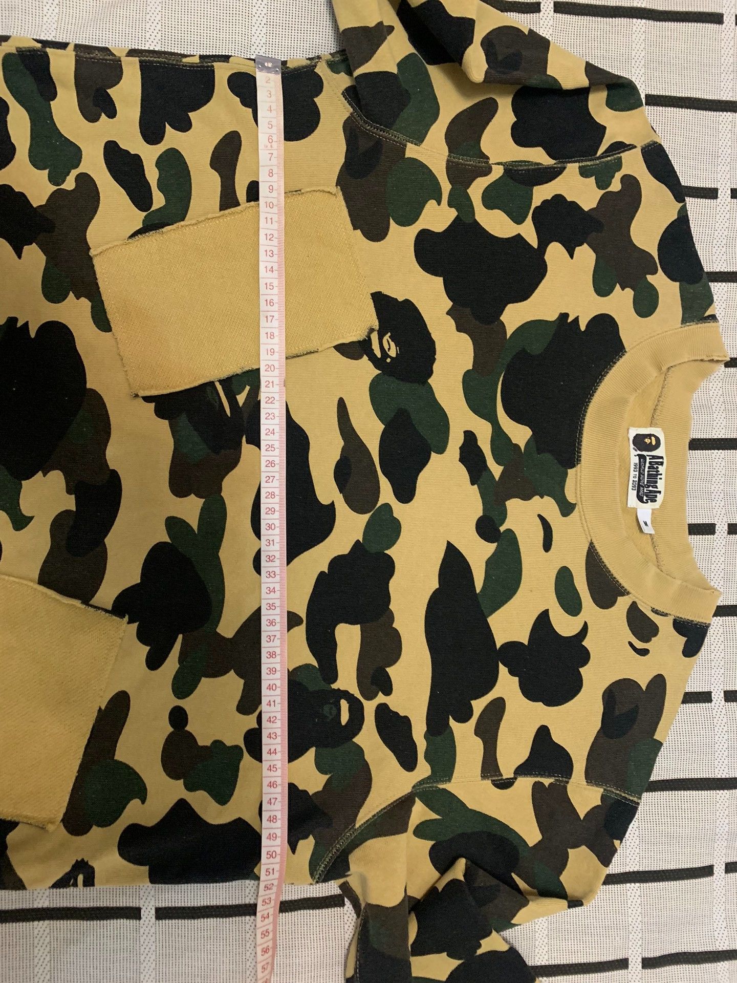 Bape Bape Camo Yellow Hoodie M Men Size US M / EU 48-50 / 2 - 6 Thumbnail