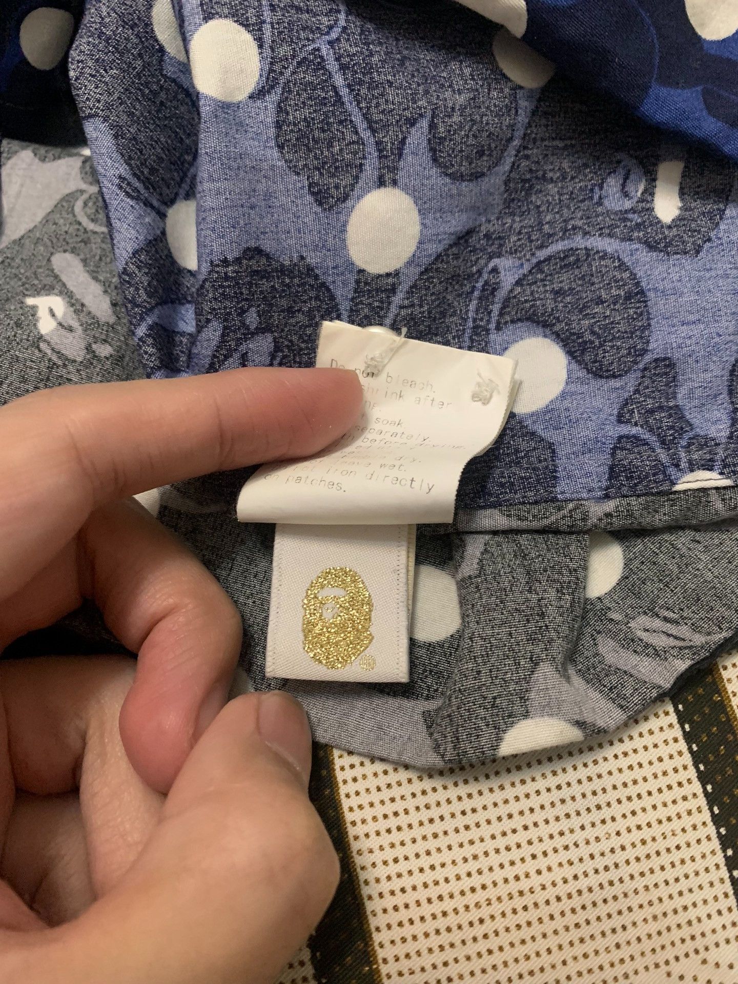 Bape Bape Camo Ape Shirt XL Men Size US XL / EU 56 / 4 - 5 Thumbnail