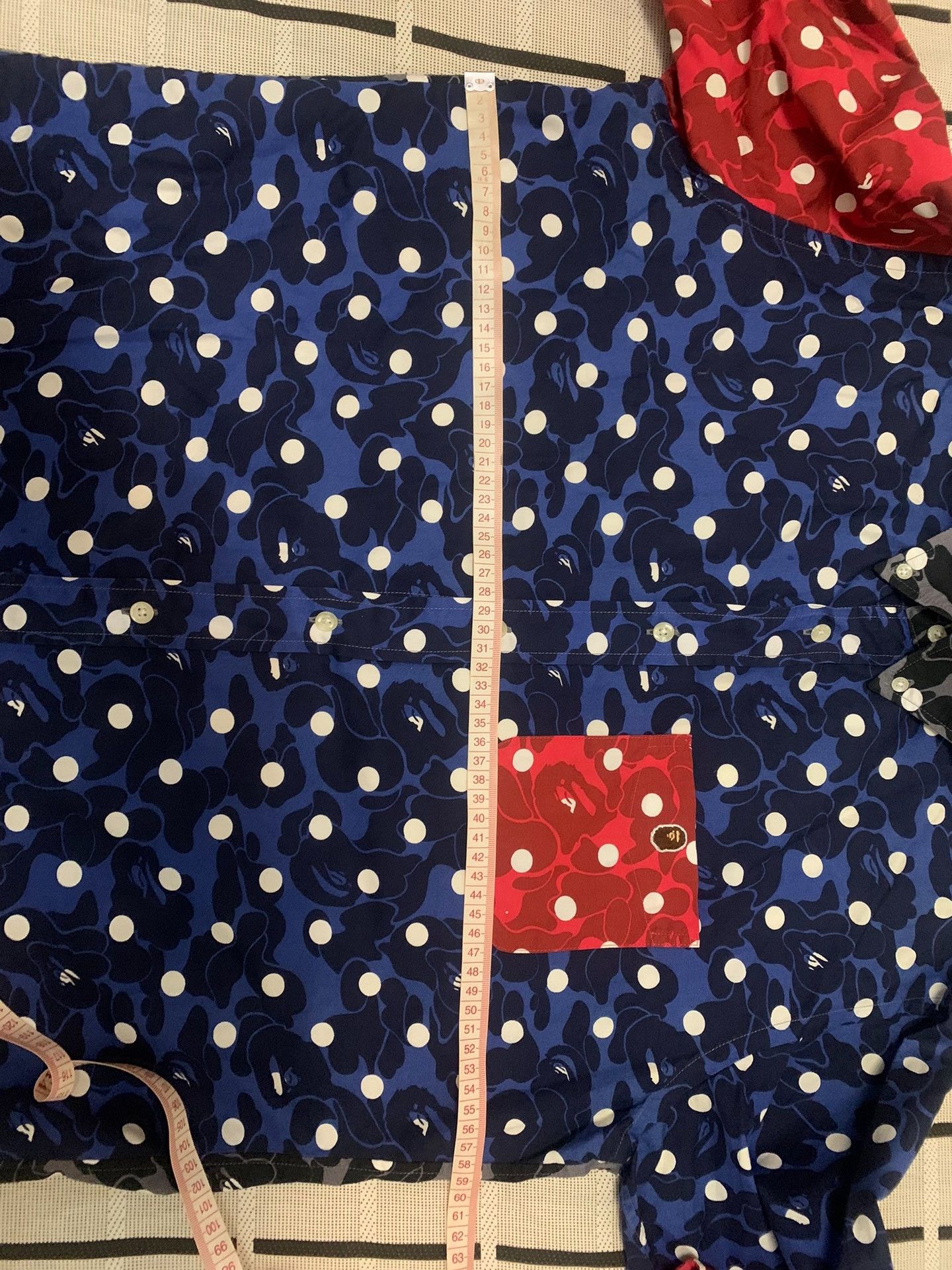 Bape Bape Camo Ape Shirt XL Men Size US XL / EU 56 / 4 - 7 Thumbnail