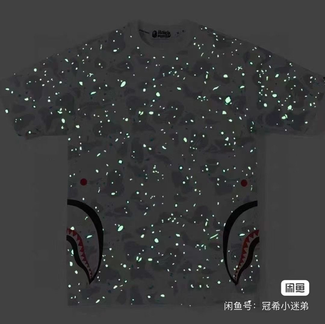 Bape Bape Camo Glow Black T-Shirt M Men Size US M / EU 48-50 / 2 - 6 Thumbnail
