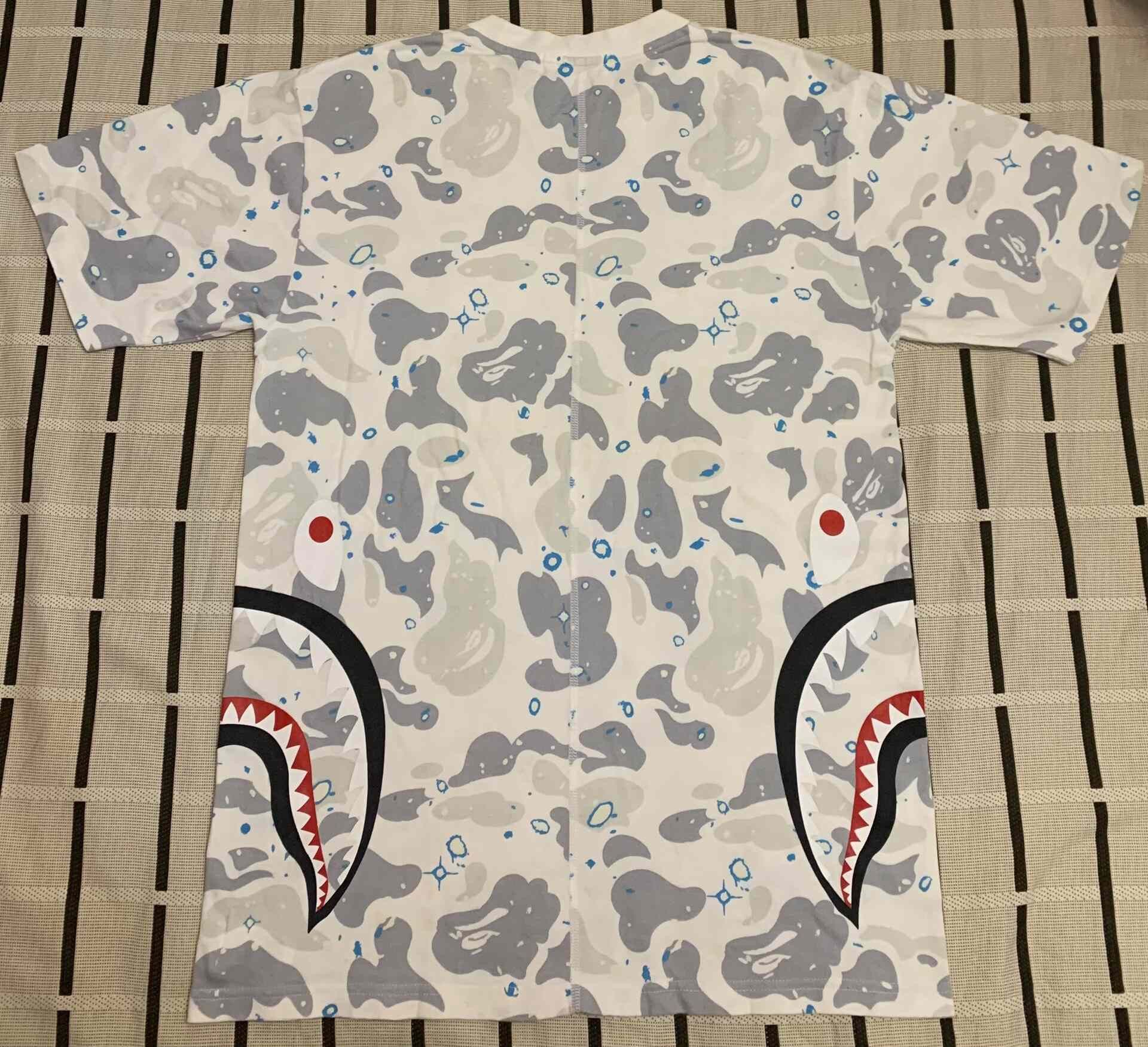 Bape Bape Camo Glow Black T-Shirt M Men Size US M / EU 48-50 / 2 - 2 Thumbnail
