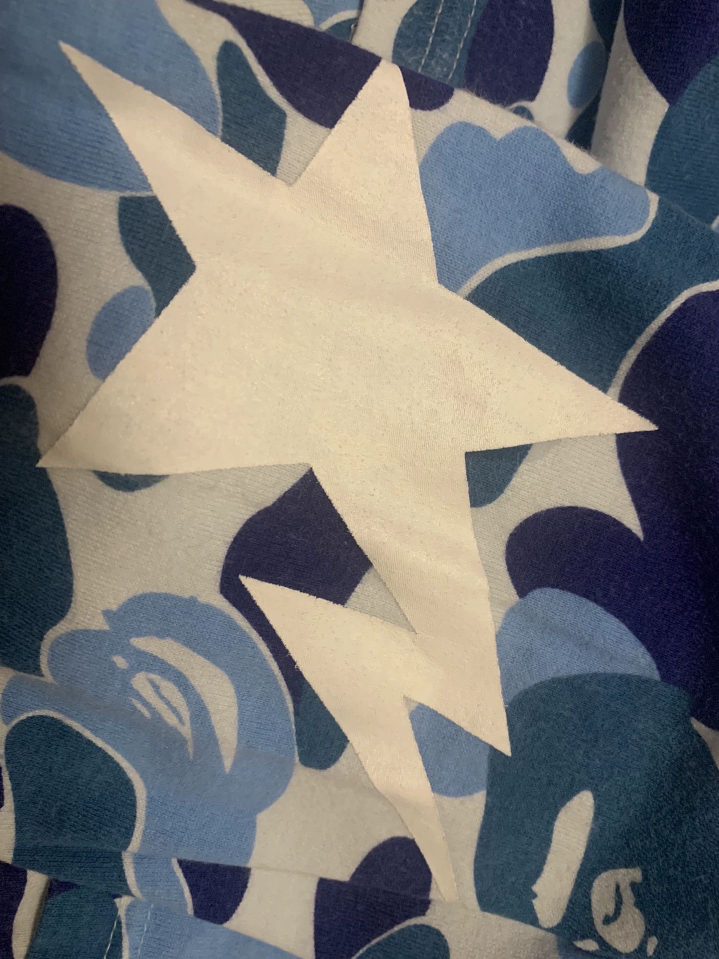 Bape Bape Camo Blue T-Shirt XXL Men Size US XXL / EU 58 / 5 - 3 Thumbnail