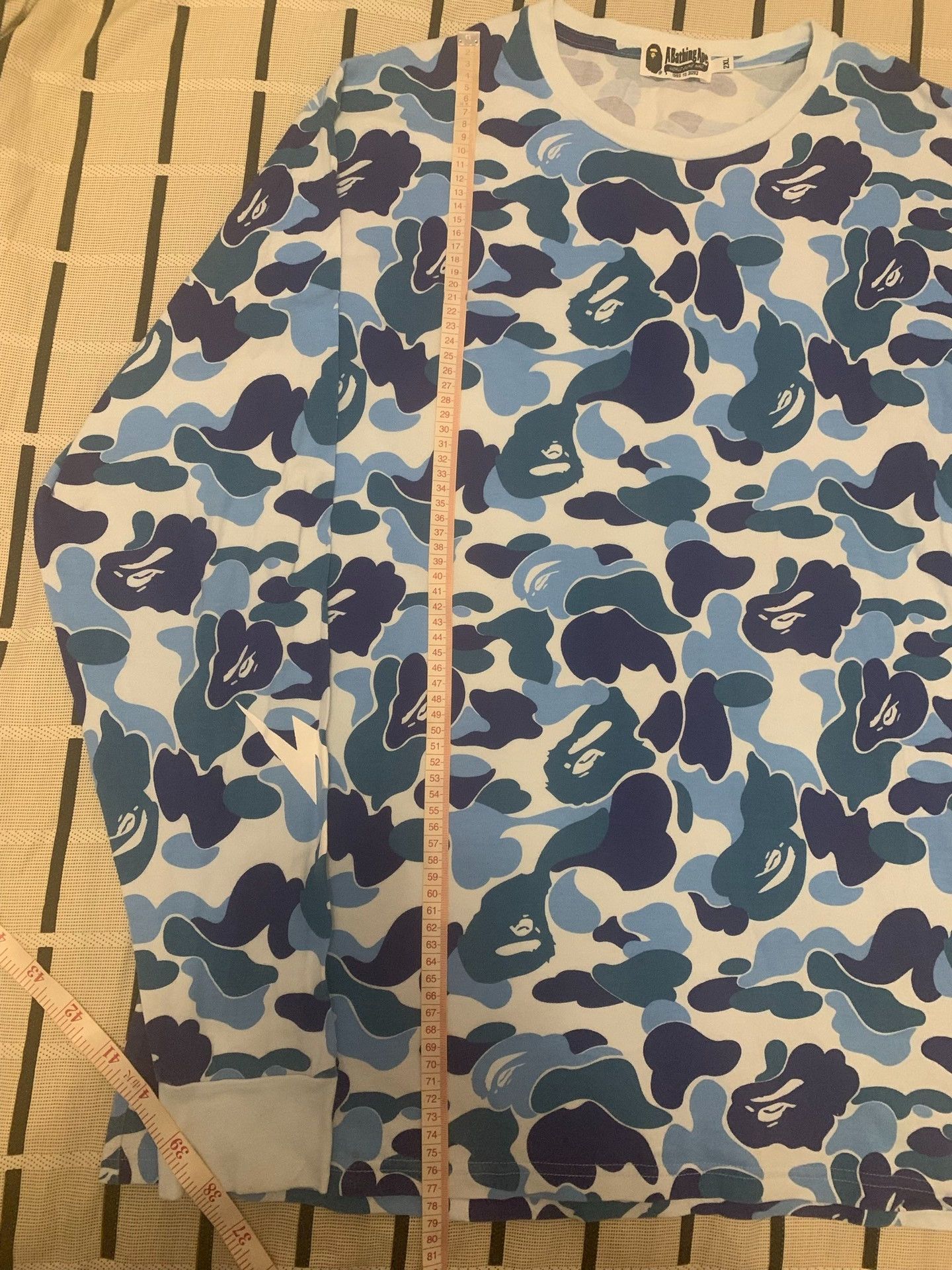 Bape Bape Camo Blue T-Shirt XXL Men Size US XXL / EU 58 / 5 - 6 Thumbnail