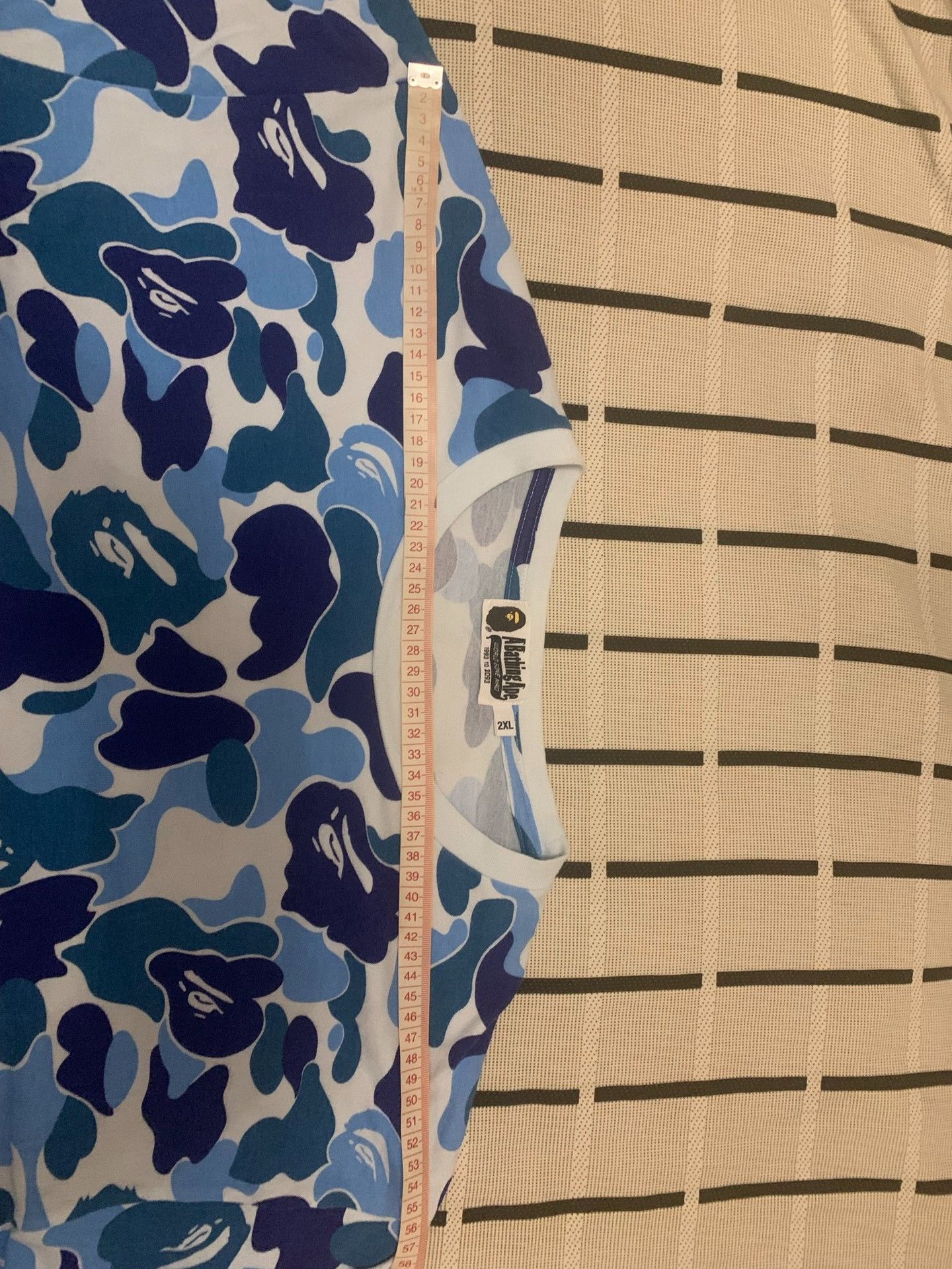 Bape Bape Camo Blue T-Shirt XXL Men Size US XXL / EU 58 / 5 - 8 Thumbnail