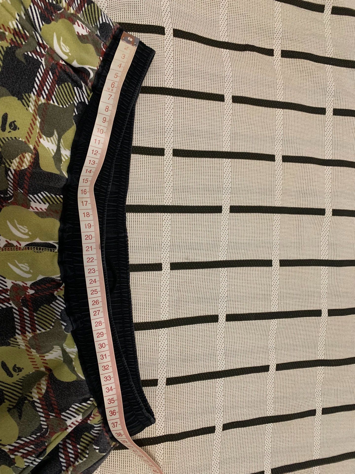 Bape Bape Camo Plaid Green Casual Pants L Men Size US 34 / EU 50 - 9 Thumbnail